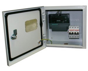 ЩУ 1.1 (для 3ф счетчика, с окном, для установки на столб) IP 54, Щит учетно-распределительный