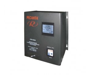 СПН- 9 000 (13500Вт), пониженное напряжение от 90В, релейный с цифровым дисплеем, Стабилизатор напря