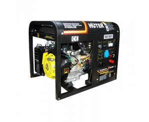 DY6500LXW, с функцией сварки, с колёсами HUTER Ресанта, Электрогенератор бензиновый