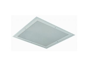 OWP/R 418 IP 54 встраиваемый, темперированное стекло ЭПРА, Светильник 4х18