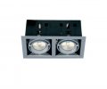 CARDO 2 (MR16) (IL.0006.0002) TITAN(GU5.3, 2х50W, 1, Светильник встраиваемый