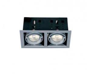 CARDO 2 (MR16) (IL.0006.0002) TITAN(GU5.3, 2х50W, 1, Светильник встраиваемый