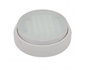 Ecola GX53 DGX5318 белый 18х88, Светильник накладной потолочный
