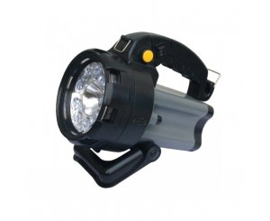 Фонарь КОСМОС аккумуляторный АР 1500SLED-9 LED+1 галоген 15W, ак. 6V 4АН,