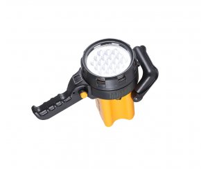 Фонарь ERA FA19М Ручн. аккумуляторный прожектор,19LED+12V, адаптор, прикур.6V4.5Ah,