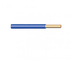 Кабель монтажный голубой 0.5мм H05 V-K №29183 HELUKBEL,