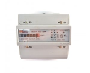 НЕВА 303 1 SO 5-100А кл. т.1.0 380В, Счетчик электроэнергии электронный