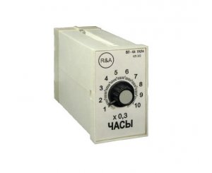 ВЛ-64 0,1-1с 220В 50Гц, Реле времени