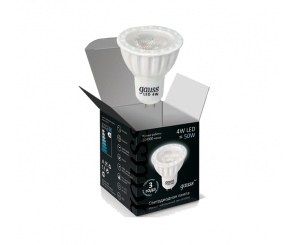 Лента светодиодная Gauss LED МR16 4W GU5.3 AC220-240 4100К,