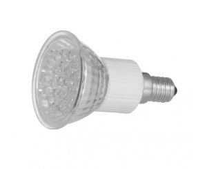 Лента светодиодная Camelion JDR-LED21 2,1Вт Е14 220V с защ.стекл.,