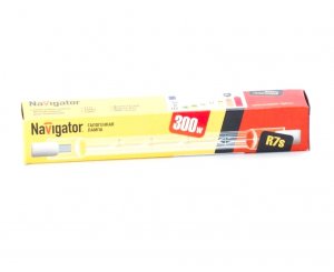 Лампа линейная галогенная 300W R7s (117мм) Navigator 94 220,