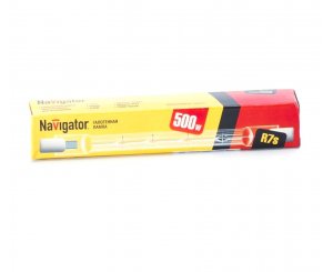 Лампа линейная галогенная 500W R7s (117мм) Navigator 94 221,