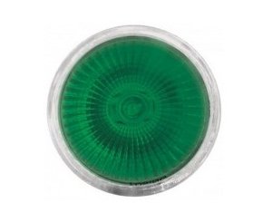 Лампа галогенная 50W 12V G5,3 ЗЕЛЕН Feron,