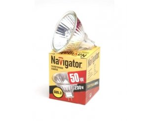 Лампа галогенная 50W 230V G5,3 MR16 Navigafor 94 206,