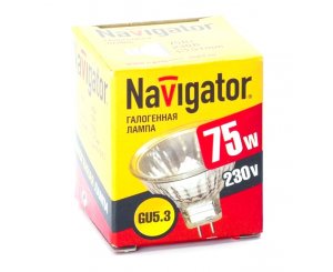 Лампа галогенная 75W 230V G5,3 MR16 
