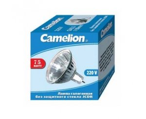 Лампа галогенная 75W JCDR 220V Camelion,