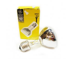 Лампа зеркальная рефлекторная 60W R63/Е27 General Electric,