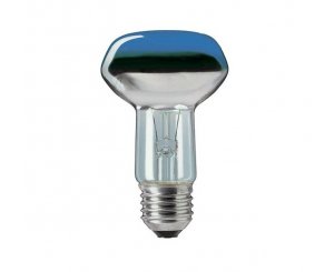 Лампа зеркальная рефлекторная Philips Spofline NR63 40W E27 синяя,