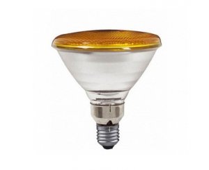 Лампа рефлекторная РА R38 80W Е27 желтая,