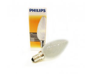 BW-35 230V 40W Е-14 PHILIPS (иний), Лампы накаливания