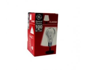 GE 100A 1/CL/E27 A55, Лампы накаливания