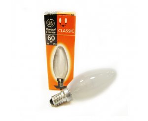 GE 60C1/F/E14, Лампы накаливания