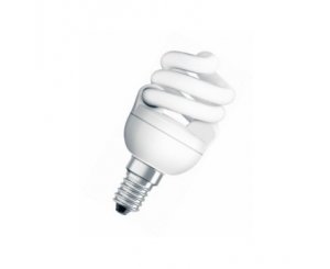 Лампа энергосберегающая OSRAM 11W/840 E14 холодн.,