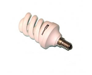 Лампа энергосберегающая SuperMax SPC 13W220v Е1442 мини холодный,