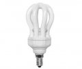 Лампа энергосберегающая Ecola Lotus mini 20W 220V E14 4100K 117х60,