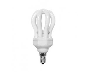 Лампа энергосберегающая Ecola Lotus mini 20W 220V E14 4100K 117х60,