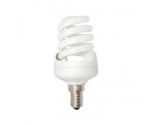 Лампа энергосберегающая Ecola Spiral 20W 220V E14 4100K 104х45 хол.,