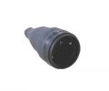 Розетка 2Р+Е16А 220/240ВВ IP44 каучук переносная,