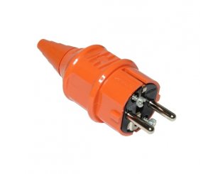 Вилка СЕЕ 2п+з IP 44 16A 220В 