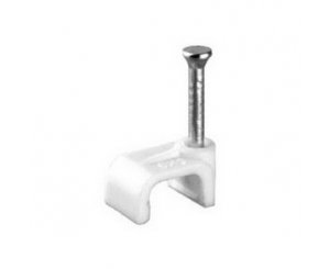 Скоба крепежная квадратная 6mm (50шт) 