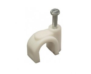 Скоба крепежная круглая 20mm (50шт),